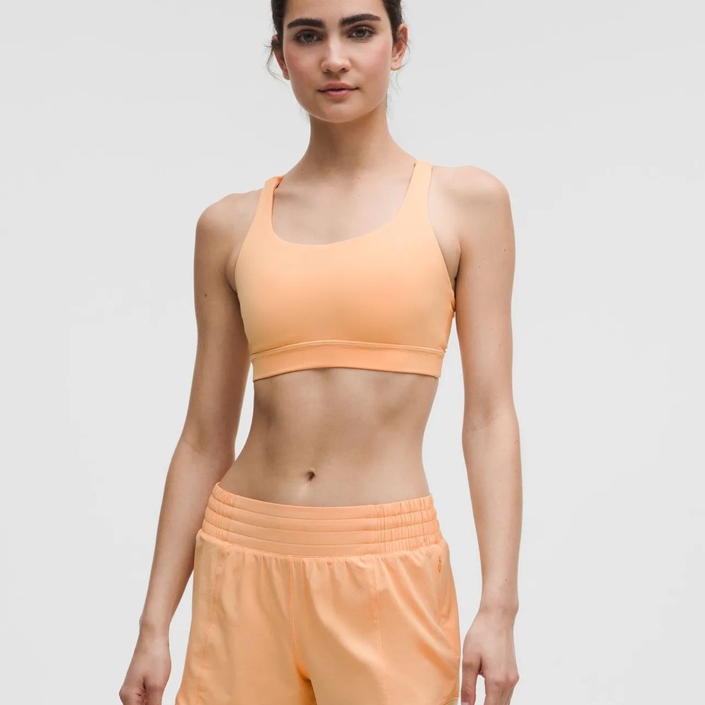 Lululemon Energy Bra Rock Melon